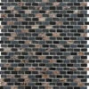 Dahli Black Brick Mosaic 286mm X 286mm 1 Dahli Black Brick Mosaic 286mm X 286mm -Master Tile Systems Shop 1324 1 dahli black brick mosaic