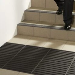 Dorset Woolliscroft Tactile Corduroy Anthracite 400x400mm