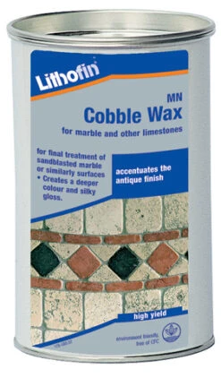 Lithofin MN Cobble Wax 1L Tin