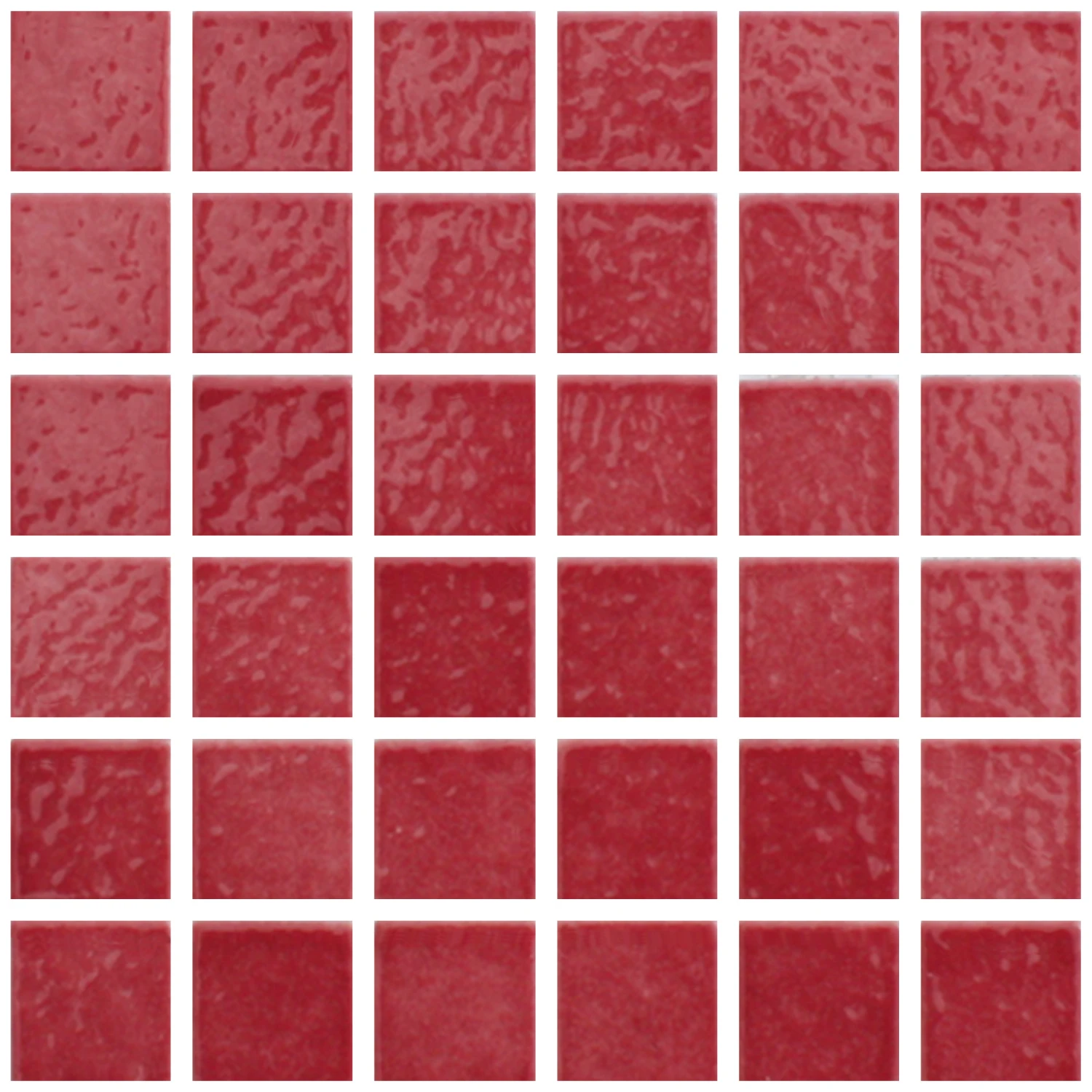Waxman Harmonie Fuchsia Mosaic 348mm X 348mm – Gloss 3 Waxman Harmonie Fuchsia Mosaic 348mm X 348mm – Gloss