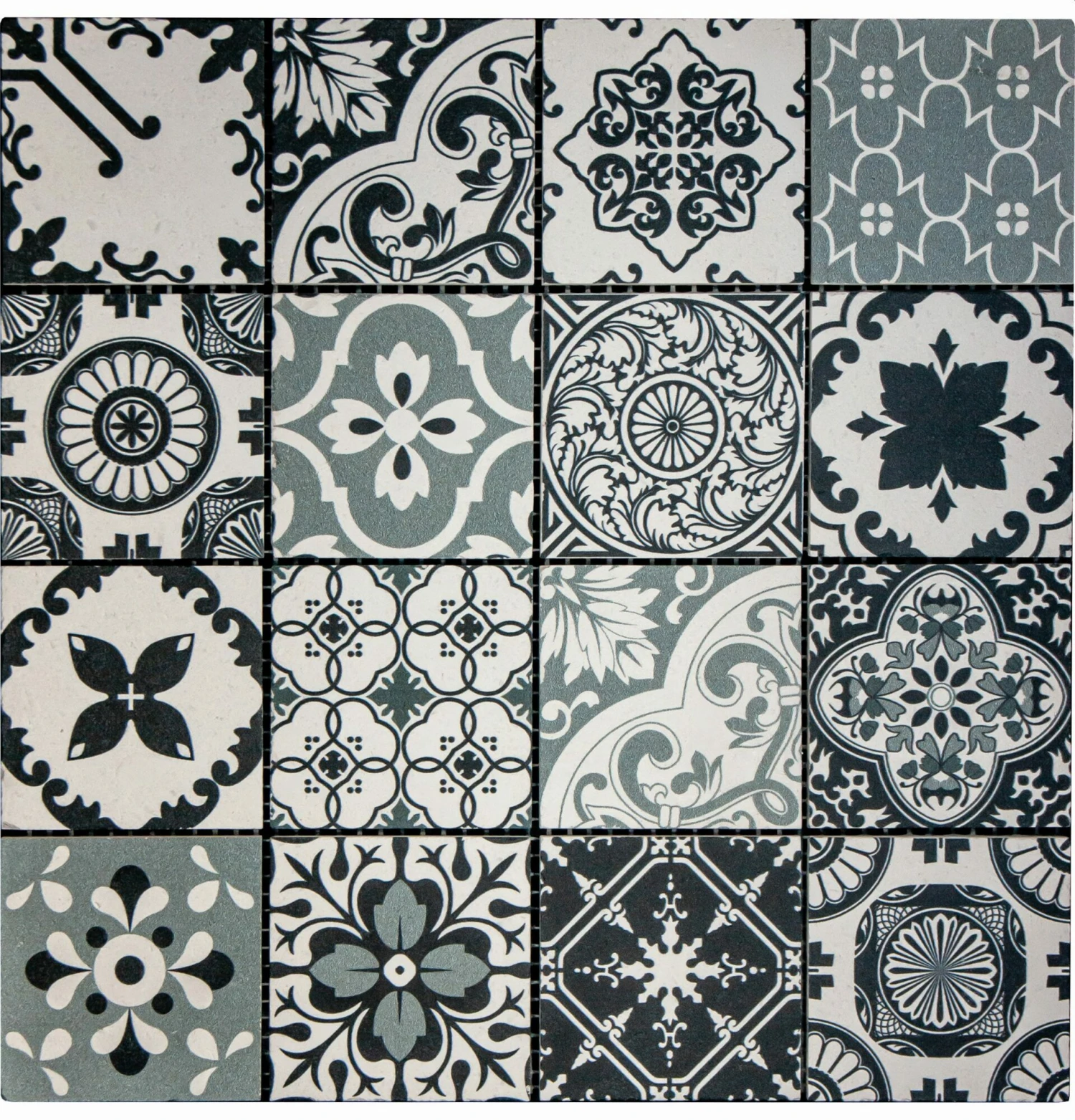 Arabesque Grey Stone 300mm X 300mm 3 Arabesque Grey Stone 300mm X 300mm