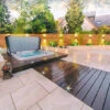 Burlington Silver 18mm Outdoor Porcelain Tile (sold Per Box) -Master Tile Systems Shop Atlas Stone Beige Setting 24 1