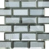 Casablanca Grey Glass Brick Mosaic 300mm X 300mm -Master Tile Systems Shop Cassablanca Grey