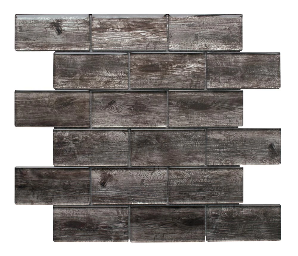 Frontier Hickory Mosaic 300mm X 300mm 3 Frontier Hickory Mosaic 300mm X 300mm