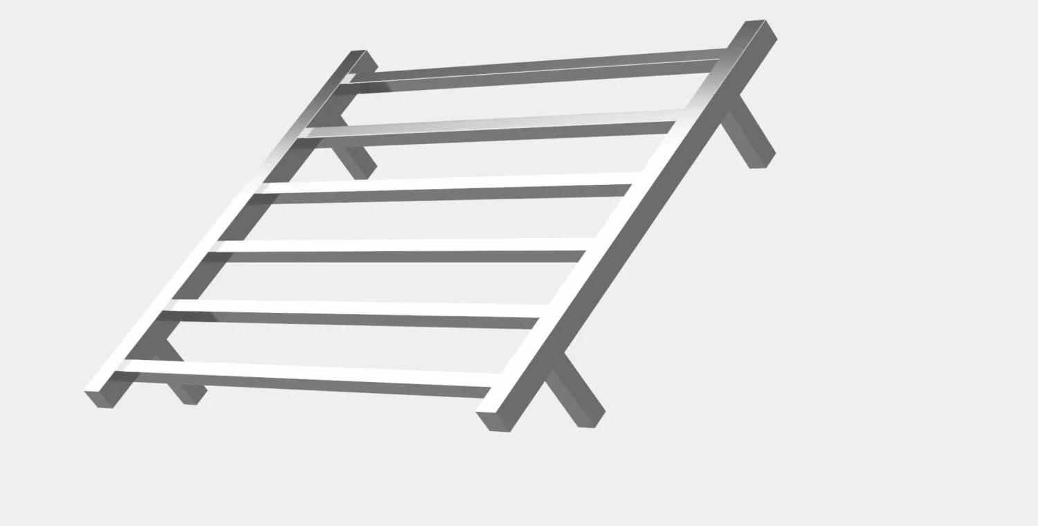 Warmup Hawthorn 6 Bar Ladder Straight Towel Rail Polished 3 Warmup Hawthorn 6 Bar Ladder Straight Towel Rail Polished