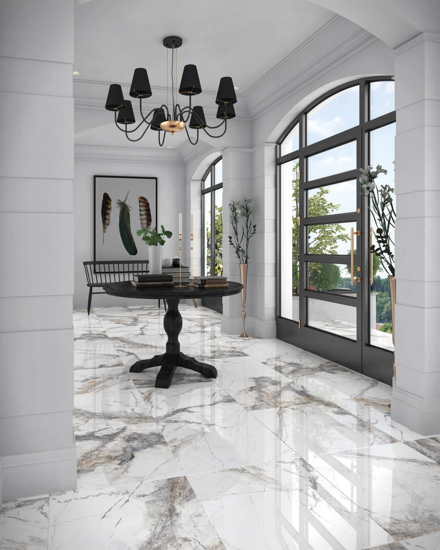 Izmir Marble Polished 600mm X 1200mm 3 Izmir Marble Polished 600mm X 1200mm