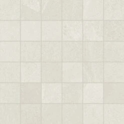 Welsh Porcelain Slate Cardiff White Mosaic