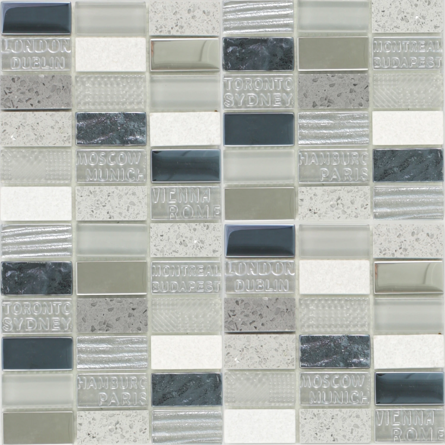 Waxman Cities Grey 295mm X 295mm 3 Waxman Cities Grey 295mm X 295mm