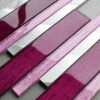 Portland Pink Glass And Aluminium Linear Mosaic 1 Portland Pink Glass And Aluminium Linear Mosaic -Master Tile Systems Shop Portland Pink Linear 1