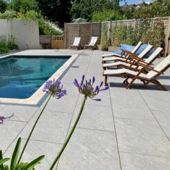 Quartz Light Grey 20mm Outdoor Porcelain Tile (sold Per Pallet – 21.6m²)