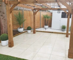 Quartz White 20mm Outdoor Porcelain Tile (sold Per Pallet – 21.6m²)