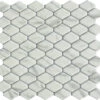 Waxman Ritz Lozenge Carrara 300mm X 280mm -Master Tile Systems Shop Ritz Lozenge Carrara Sheet
