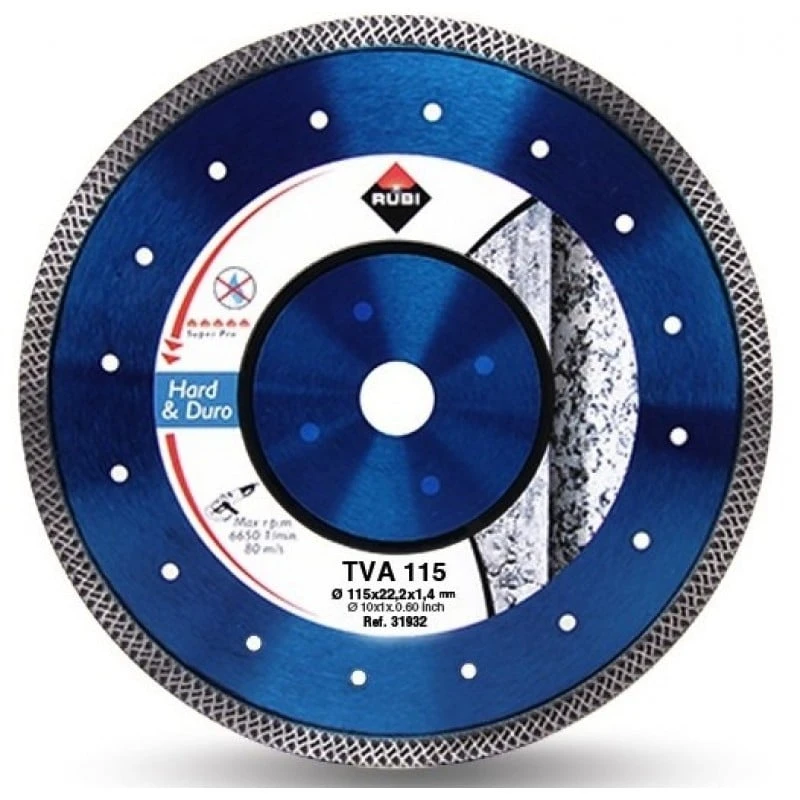 Rubi TVA 115 SUPERPRO Diamond Blade 3 Rubi TVA 115 SUPERPRO Diamond Blade