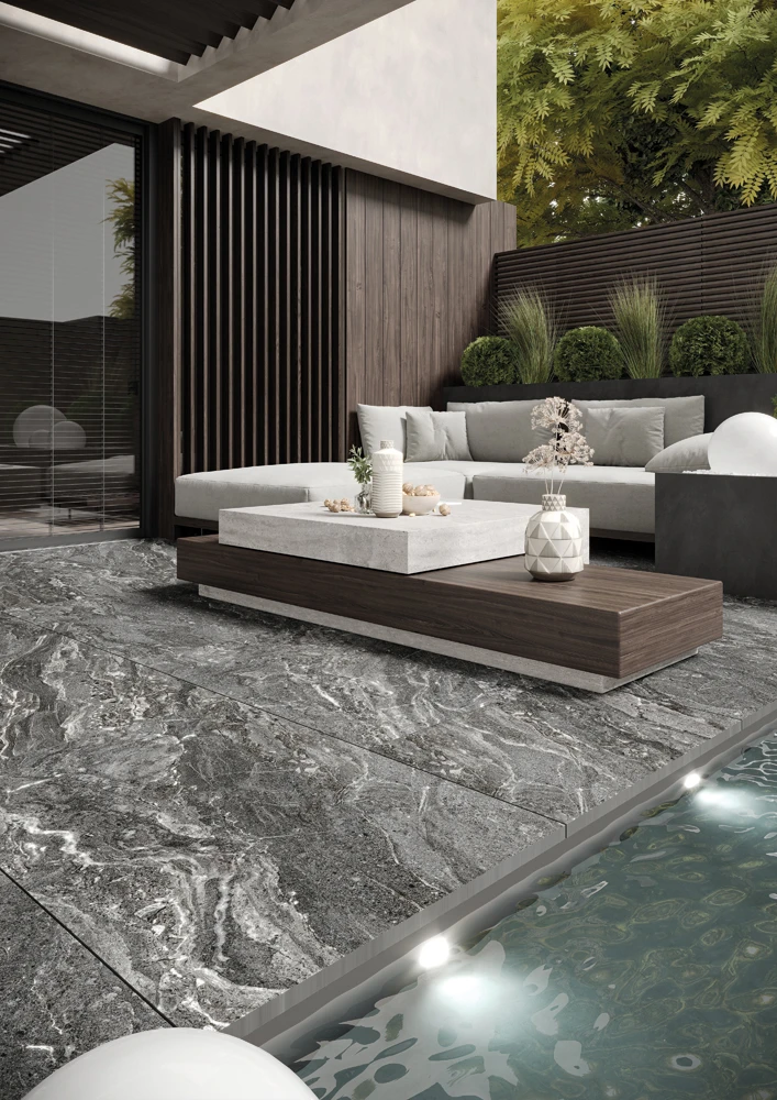 Lavastone Anthracite 18mm Outdoor Porcelain Tile 3 Lavastone Anthracite 18mm Outdoor Porcelain Tile