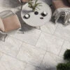 Lavastone Ivory 18mm Outdoor Porcelain Tile -Master Tile Systems Shop Tambora Silver Setting2 2