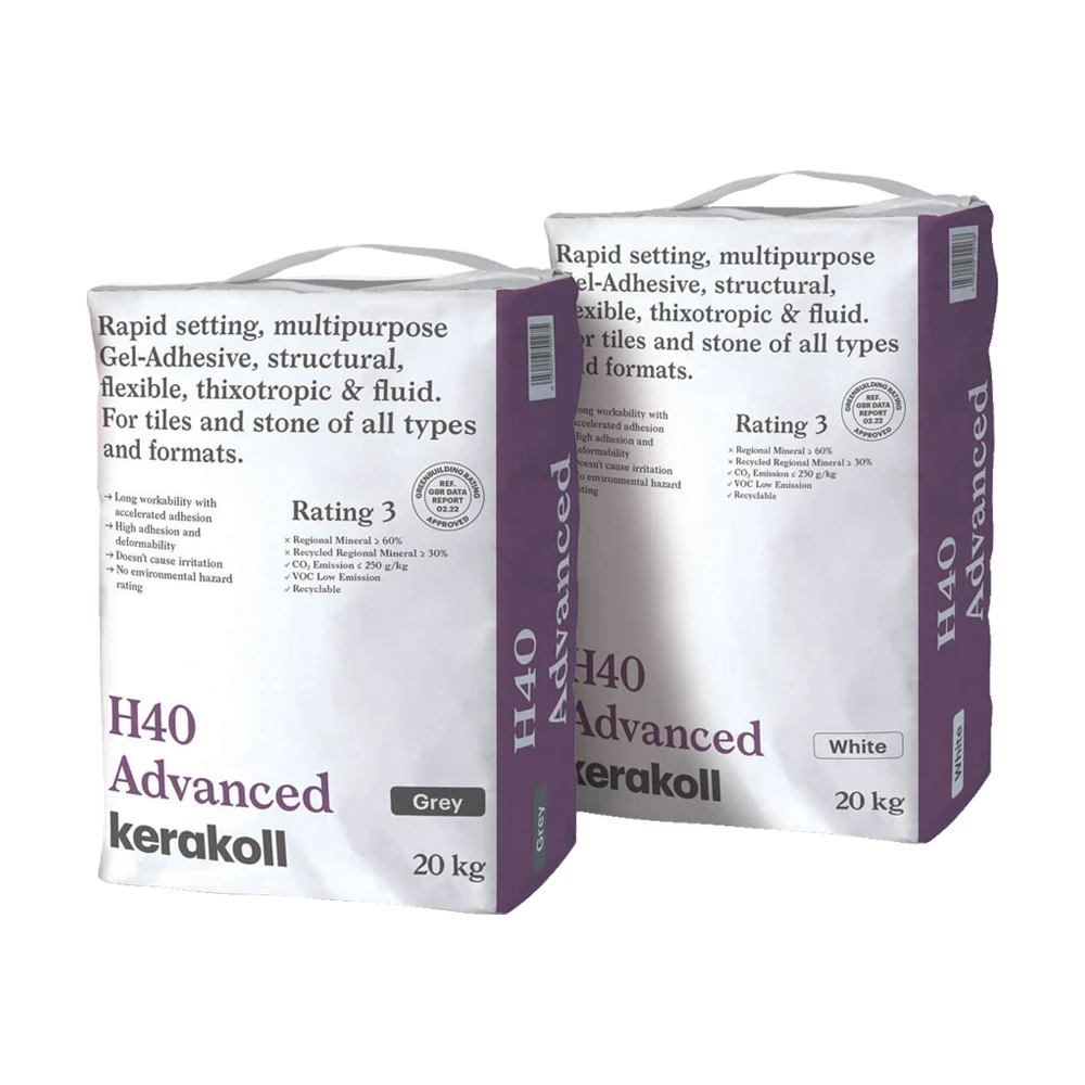 Kerakoll H40 Advanced Gel Adhesive 20kg 3 Kerakoll H40 Advanced Gel Adhesive 20kg