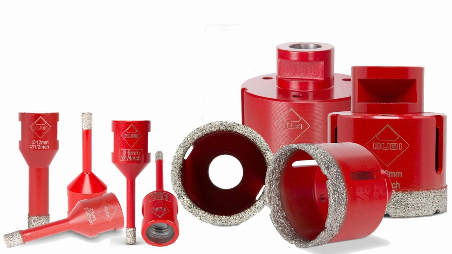 Rubi Dry Drill Bits DRYGRES (Various Sizes) 3 Rubi Dry Drill Bits DRYGRES (Various Sizes)